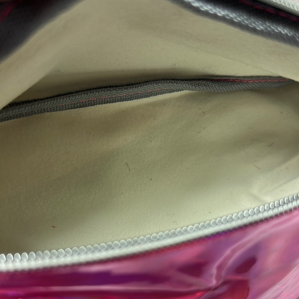 Pink Holographic Fanny Pack with Adjustable Strap - Picture 4 of 10